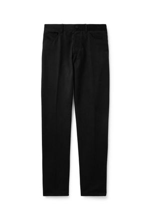 Rubinacci Straight-Leg Cotton-Moleskin Trousers