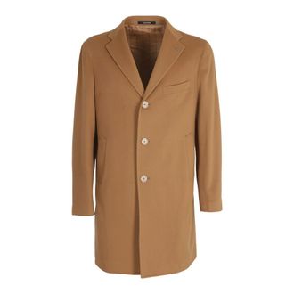 Tagliatore Jassen, Heren, Bruin, L, Double-Breasted Jas