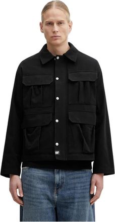 Neighborhood Utility Jacket - Heren - Zomerjassen - Zwart - XL - Katoen - Jassen