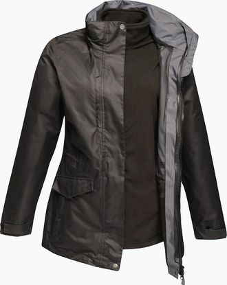Regatta Womens Regatta Professional Womens/Ladies 3 in 1 Jacket - Black - Size: 16