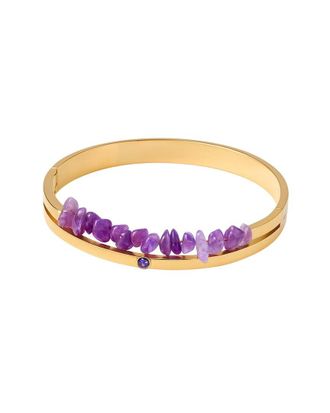 Jean Claude Plated Stainless Steel Bangle Bracelet