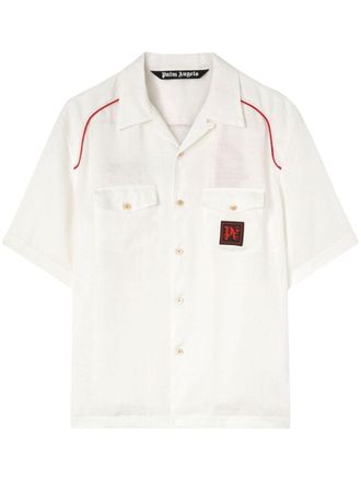 Palm Angels Camicia stile bowling x Haas F1 Team - Bianco