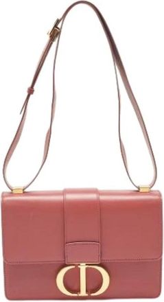 Dior Pre-owned Vintage Crossbody Tas - Dames - Vintage Schoudertas - Roze - ONE Size - Leer - Vintage