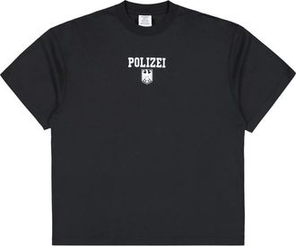 VETEMENTS Polizei Eagle-emblem T-shirt
