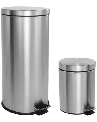 Jonathan Y Designs Happiness Oscar 8-Gallon Step-Open Trash Can