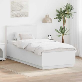 vidaXL Estructura De Cama 70 X 190 Cm Madera De Ingenier&iacute;a Vidaxl