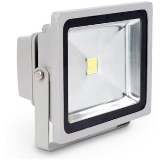 Trade Shop Trade Shop - Foco Led Ultra Delgado Con Luz Rgb C&aacute;lida-fr&iacute;a Para Exterior Ip65 220v - -100 Vatios -slim