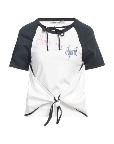 Tシャツ・カットソー OUR LEGACY Woman T-Shirt White W2256BW WHITE 12965_c497459a1c-w2256bw_1-