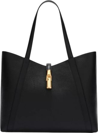 Furla Wb 01788 - Bx 3353.O6000 - Dames - Shoppers - Zwart - ONE Size - Leer - Tassen