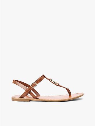 Tommy Hilfiger Sandalias de piel con monograma TH