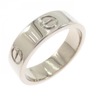 Cartier Love White Gold (18K) Band Ring (Pre-Owned)