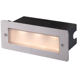 Lucande LED Outdoor Wall Light Holly made of Stainless Steel