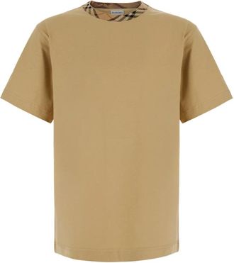 Burberry Ryan T-shirt - Heren - T-shirts - Beige - S - Katoen - Tops