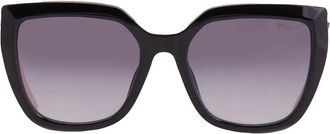 Chopard Grey Cat Eye Sunglasses SCH319M 0BLK 54