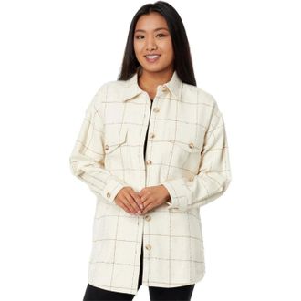 Madewell Boucle Shirt-Jacket Womens Antique Cream Long Sleeve GBO2 8