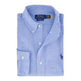 Polo Ralph Lauren Heren, Overhemden, Blauw, Maat: L