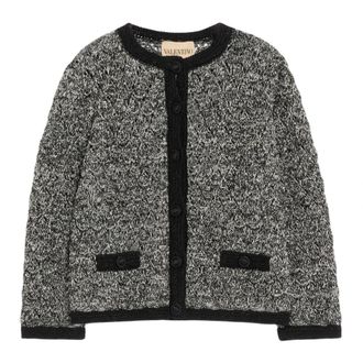 Valentino Giacca Maglia - Dames - Truien - Zwart - Maat: S Linnen