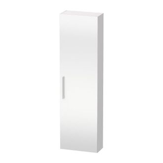 Duravit Armario Alto Duravit Vero, 1175, Bisagra De Puerta A La Derecha, 500mm, Color (frente/cuerpo): Laca Blanca Lila Alto Brillo - Ve1175r2727