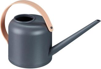 OEM Regadera De Interior, 1,5 Litros, Pl&aacute;stico, Regadera Para Plantas De Interior, Boquilla Larga, Regadera Para Flores, Gris/natural