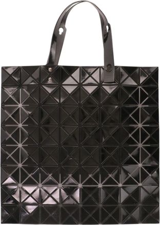 Bao Bao Issey Miyake Black Polyester Nylon Vinyl Tote Bag (Pre-Owned)