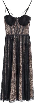 Elisabetta Franchi Party Kleedjes - Dames - Feestkleedjes - Zwart - M - Kleedjes