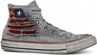 Converse Rook Hi Canvas Rubberen Zool Sneakers - Dames - Sneakers - Veelkleurig - 36 EU - Schoenen