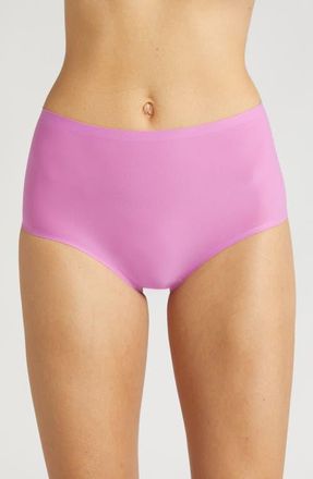 Chantelle Soft Stretch High Waist Briefs in Rosebud at Nordstrom