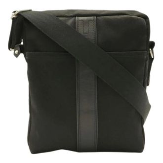 Herm&egrave;s Pre-owned Pochette Schoudertas - Heren - Pre-owned - Zwart - Maat: ONE Size Leer