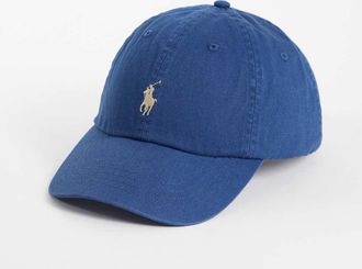 Polo Ralph Lauren Icon - Cappellino blu navy rustico in twill con logo