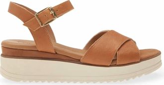 Cordani Womens Arius Wedge Sandal In Cuoio