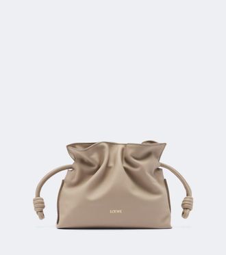 Loewe Clutch Flamenco Mini de piel