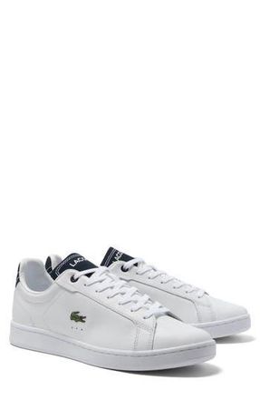 Lacoste Carnaby Pro Sneaker in White/Navy at Nordstrom Rack, Size 11