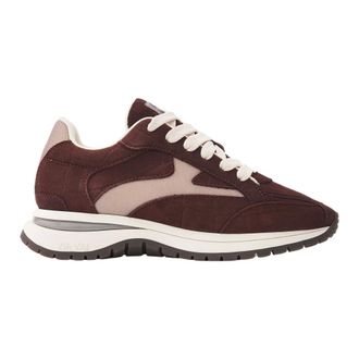 VIA VAI Schoenen, Dames, Rood, 37 EU, Su&egrave;de, Usher Riggs Sneakers