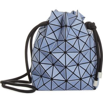 Bao Bao Issey Miyake Wring Denim Drawstring Bucket Bag in Blue at Nordstrom