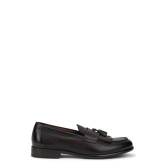 Doucal's Schoenen, Heren, Bruin, 41 1/2 EU, Leer, Triumph Tassel Loafer