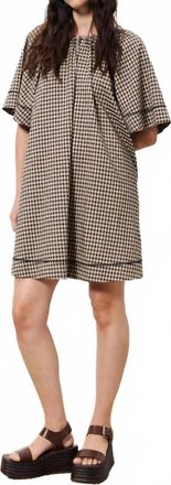 FRNCH Afida Mini Dress In Noir