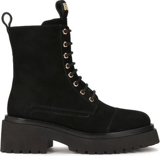 Kazar Schoenen, Dames, Zwart, 37 EU, Suède, Suède enkellaarzen