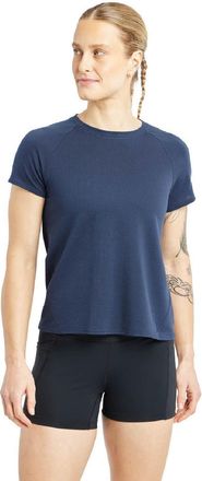 Oiselle Womens Flyout Shirt Blue XS