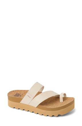 Reef Vista Laya Platform Sandal in Vintage at Nordstrom, Size 7.5