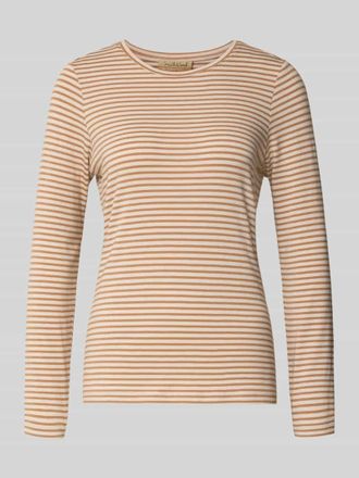 Smith & Soul Longsleeve mit Rundhalsausschnitt in Sand, Gr&ouml;&szlig;e XXL
