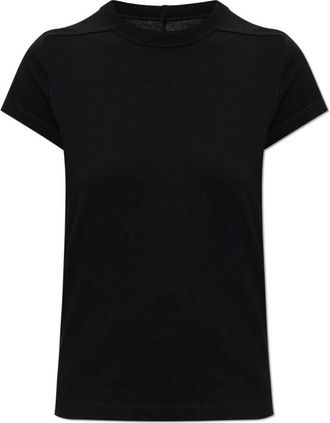 Rick Owens T-shirt met ronde hals - Dames - T-shirts - Zwart - XL - Katoen - Tops