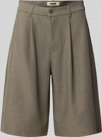 Woodbird Bermudas mit Ges&auml;&szlig;taschen Modell Bin Guan in Sand Melange, Gr&ouml;&szlig;e 29