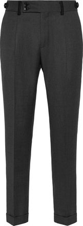 Billionaire Boys Club Chino Broek met Riemlussen - Heren - Nette broeken - Zwart - L - Wol - Broeken