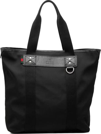 Gucci Pre-owned Gucci Nylon Web Tote Ladies LEECEEB9OKA3K7BC