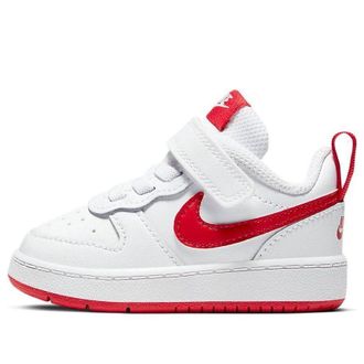 Nike (TD) Nike Court Borough Low 2 White/Red BQ5453-103