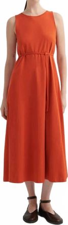 Kowtow Tank Swing Dress In Nasturtium