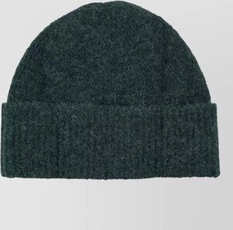 Ami alpaca ribbed beanie