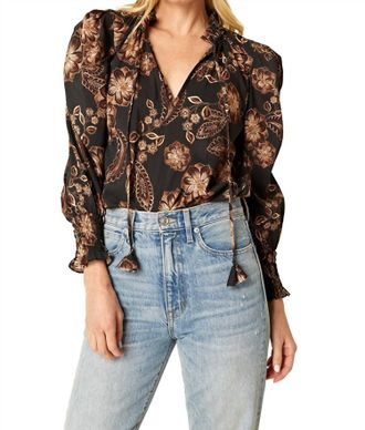 Misa Siena Top In Colombe Dor Flora