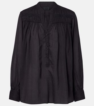 Nili Lotan Clarys cotton blouse