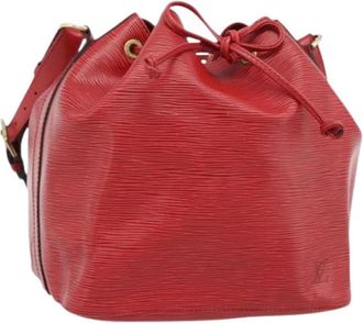 Louis Vuitton Pre-owned Vintage Epi Leather Bucket Bag - Dames - Vintage Tas - Rood - ONE Size - Leer - Vintage